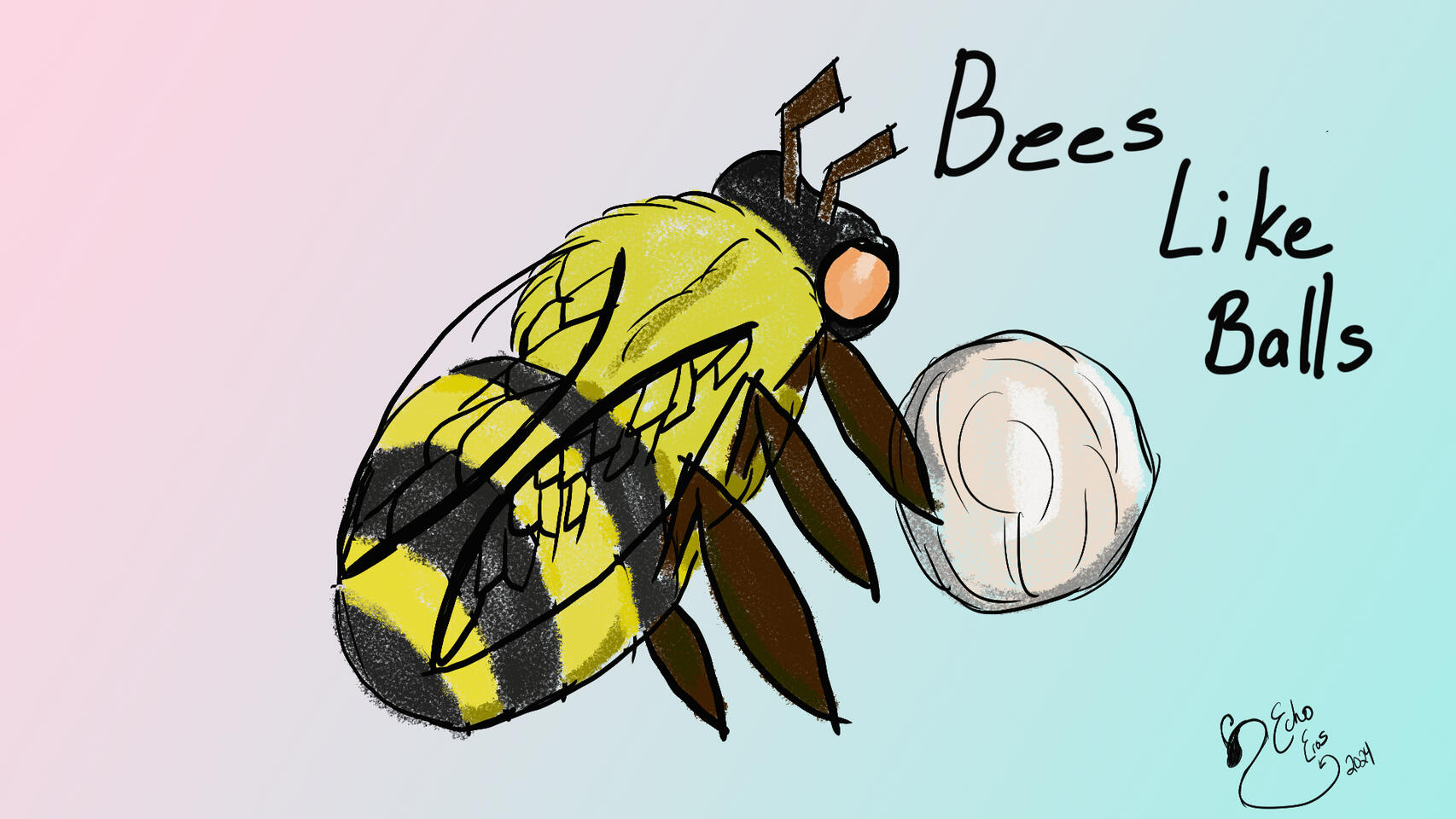 Bees Like Balls
